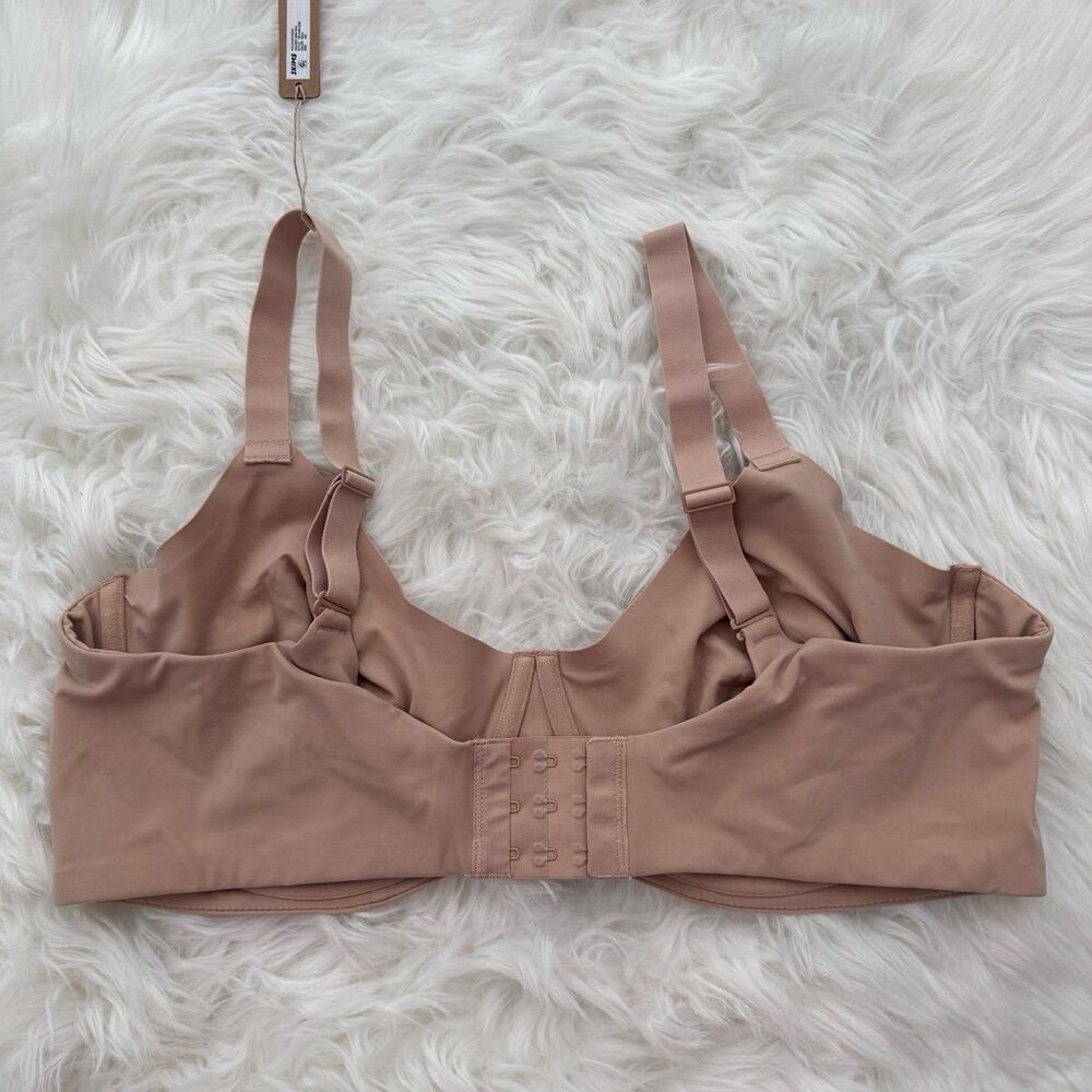 Skims Fits Everybody Unlined Demi Bra Mica Size 42D - Picture 5 of 9